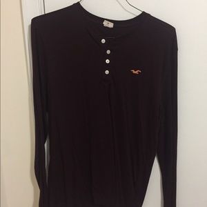 Long sleeve fitted t-shirt